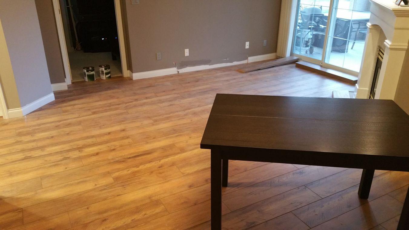 Salisbury Laminate Floor with QuiteBlock Underlayment