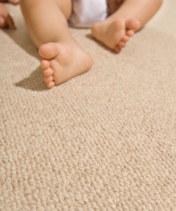 Everest Wool Carpet - All Natural Dark Green